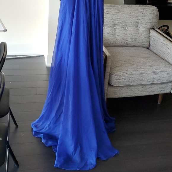 Royal Blue Evening Gown - Picture 5 of 5